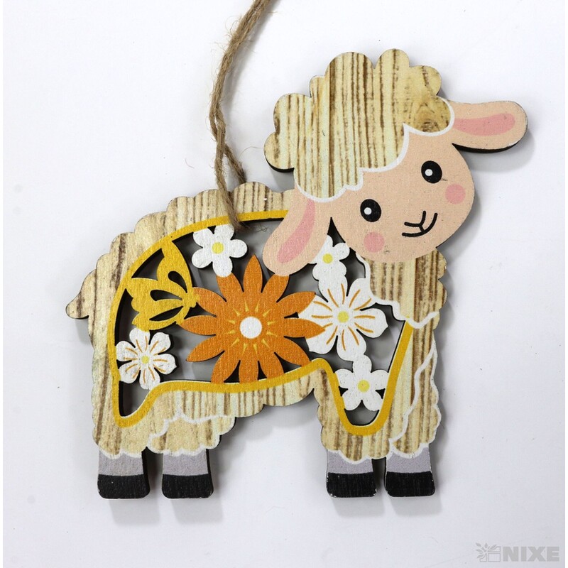 ZÁVĚS OVEČKA 12x9cm 4ks*