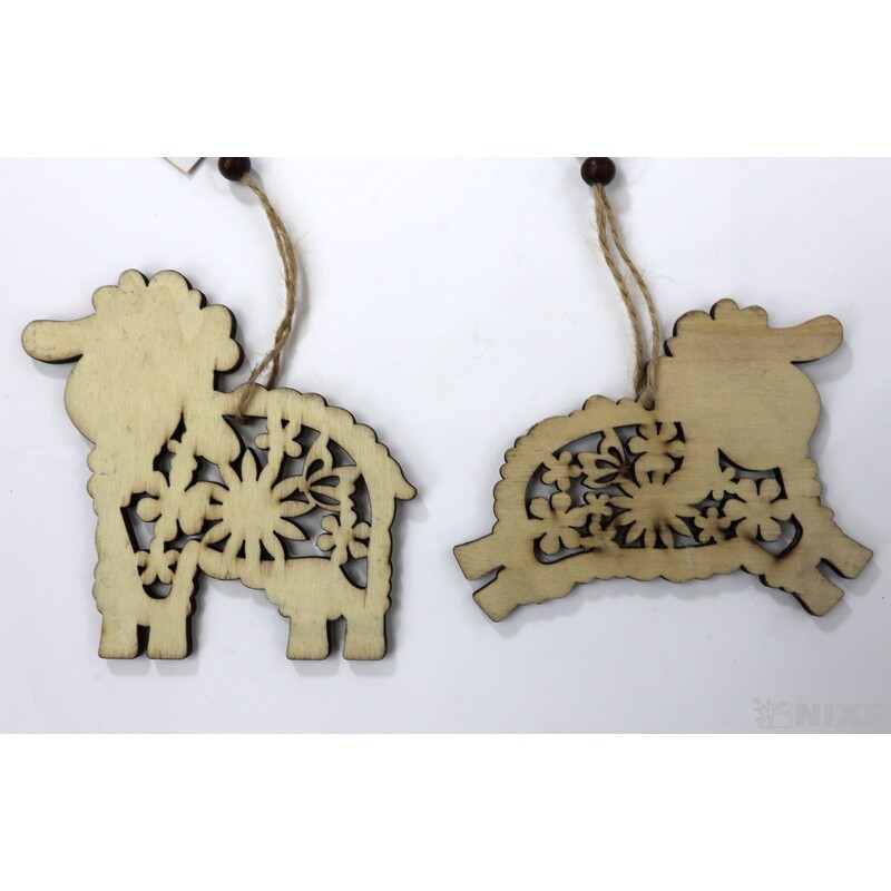 ZÁVĚS OVEČKA 12x9cm 4ks*