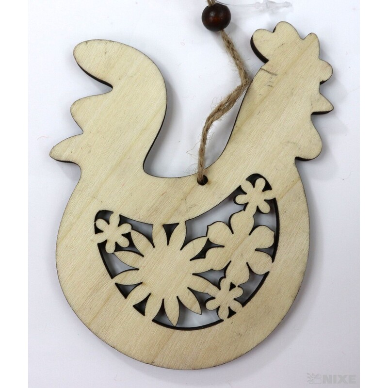 ZÁVĚS SLEPICE 9x12cm 4ks*