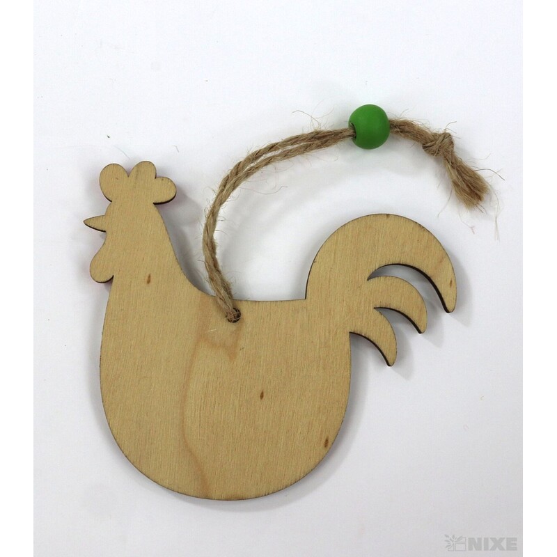 ZÁVĚS KOHOUT 8x7cm 3ks*