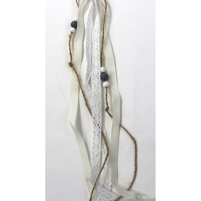 ZÁVĚS D KOHOUT 12x11cm*BÍLÁ