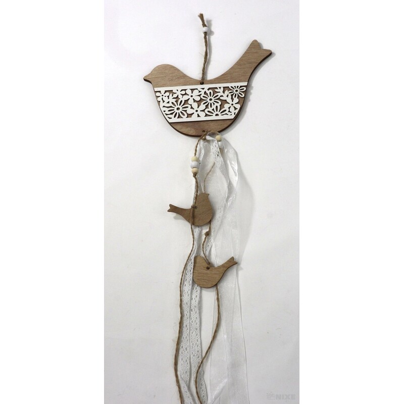 ZÁVĚS D PTÁČEK 16x11cm*MIX BAREV