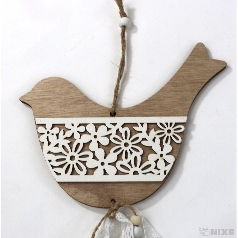 ZÁVĚS D PTÁČEK 16x11cm*MIX BAREV