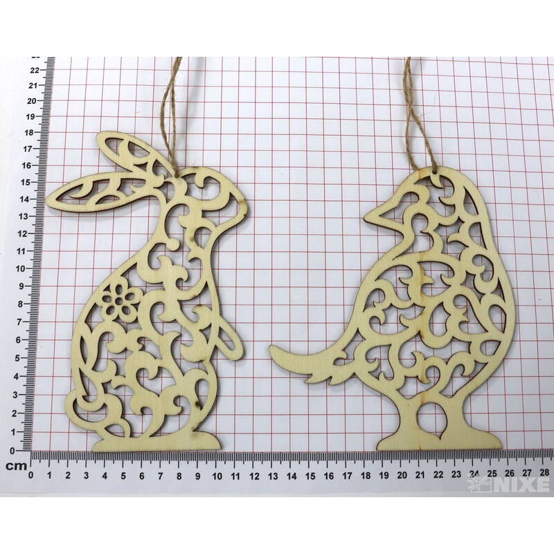 ZÁVĚS D MIX 18cm*PŘÍRODNÍ