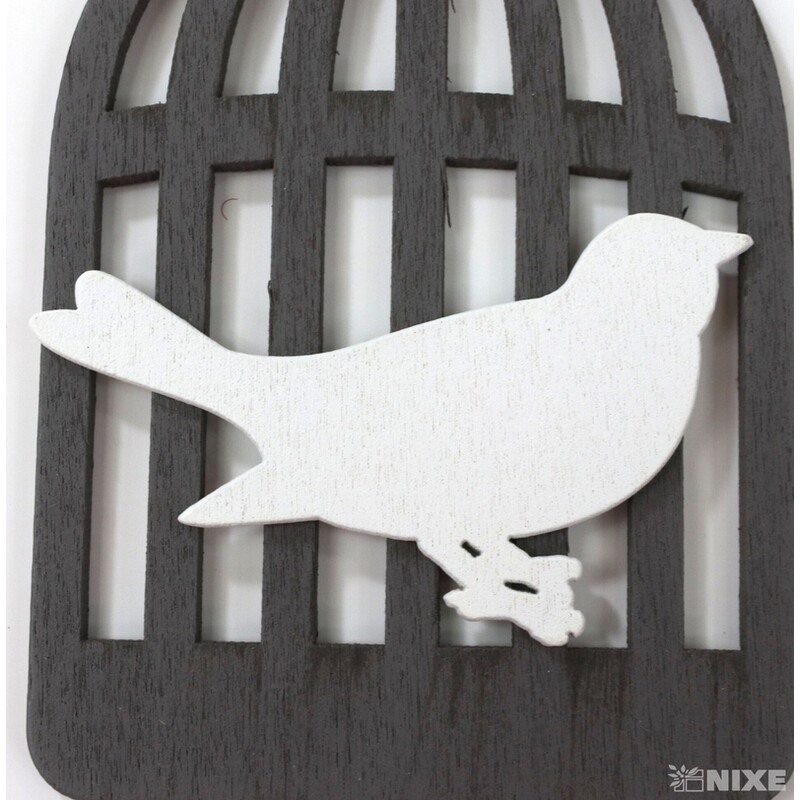 ZÁVĚS KLEC 10x6cm 2ks*MIX BAREV V+