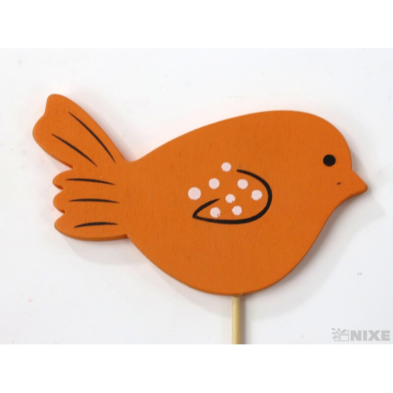 ZÁPICH PTÁČEK 8x26cm 6ks*MIX BAREV