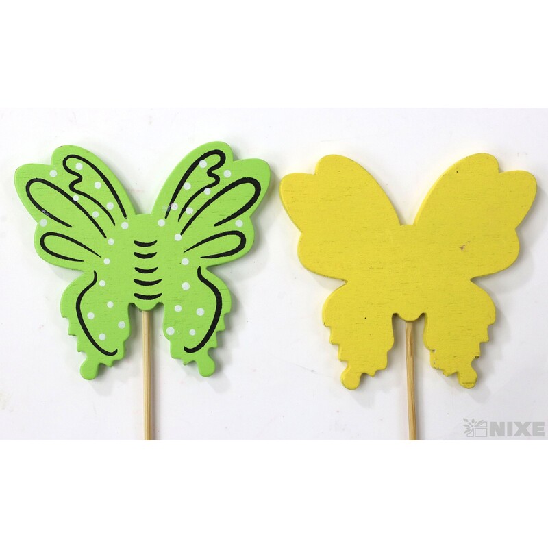 ZÁPICH MOTÝL 7x27cm 6ks*MIX BAREV