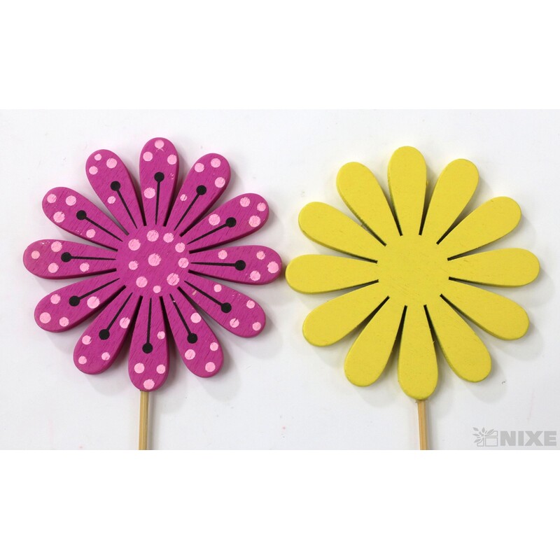 ZÁPICH KVĚT 7x29cm 6ks*MIX BAREV