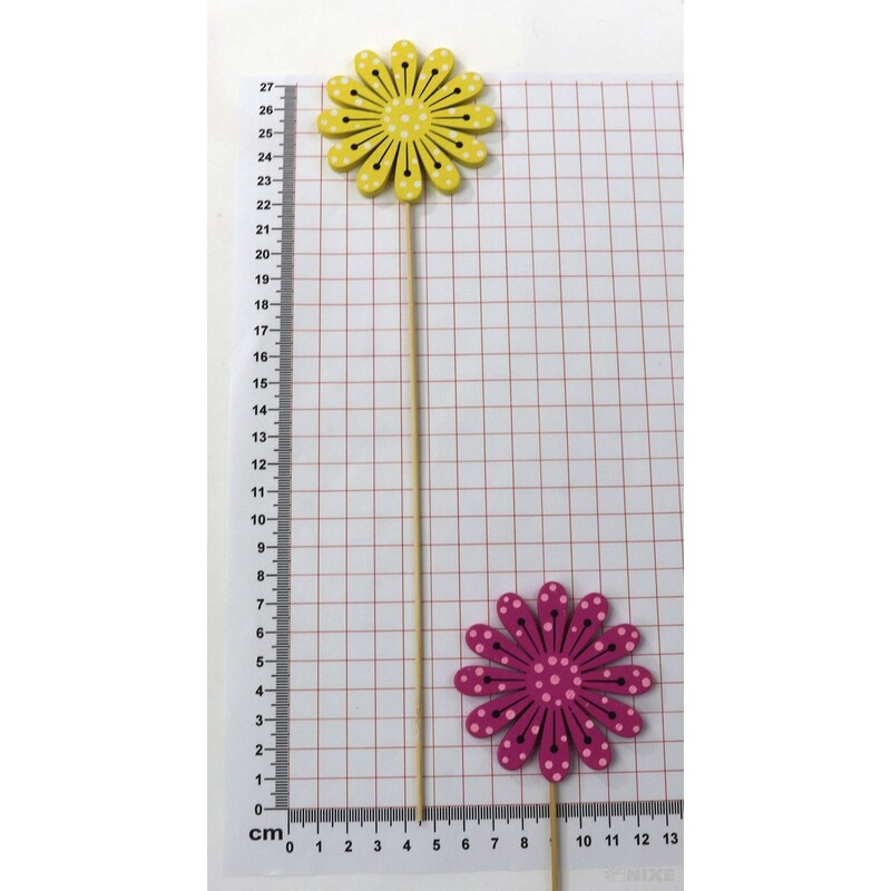 ZÁPICH KVĚT 7x29cm 6ks*MIX BAREV