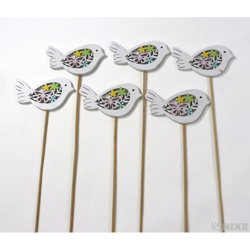 ZÁPICH PTÁČEK 8x28cm 6ks*