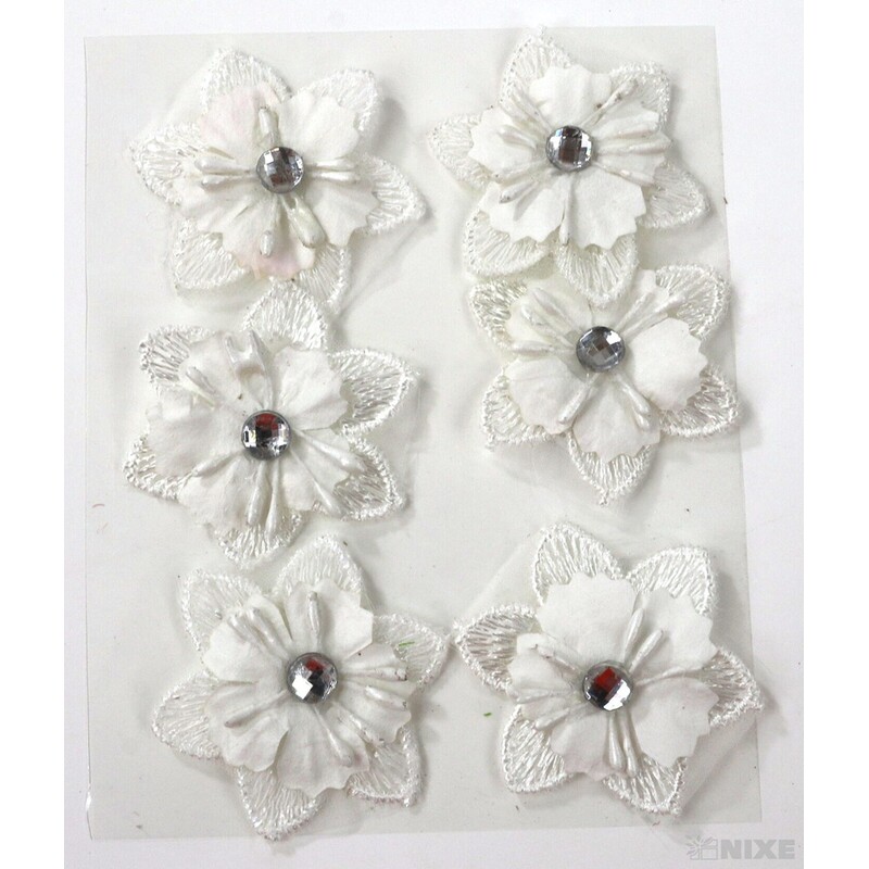 KVĚT NALEPOVACÍ 3,5cm 6ks*