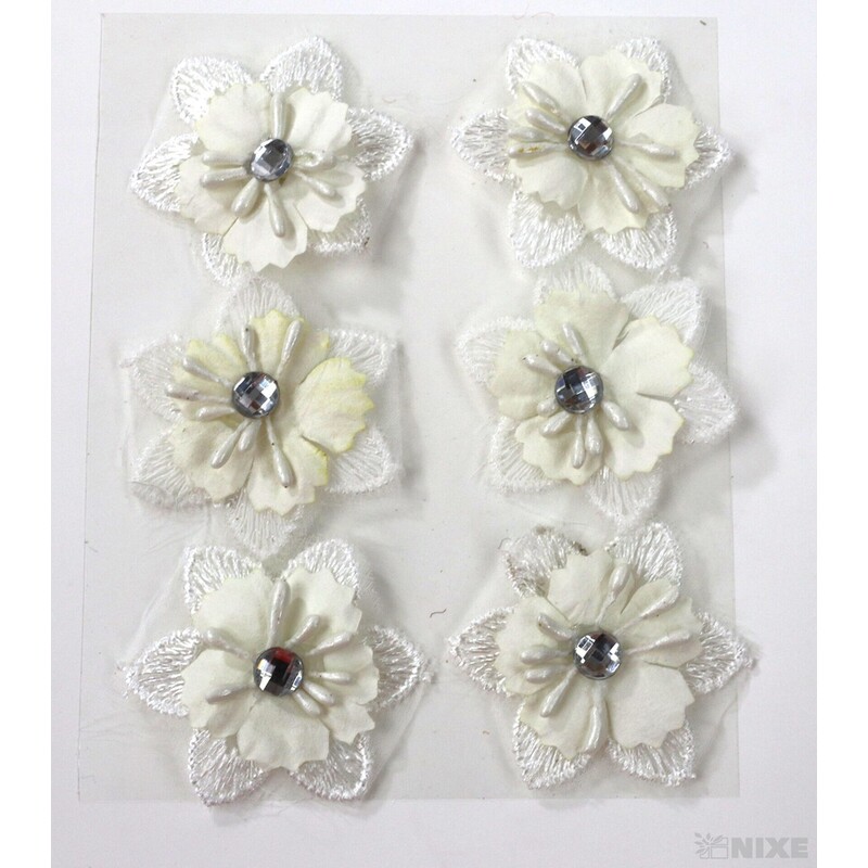 KVĚT NALEPOVACÍ 3,5cm 6ks*