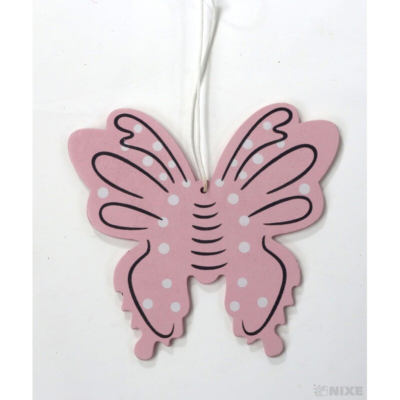 ZÁVĚS MOTÝL 12x11cm*MIX BAREV