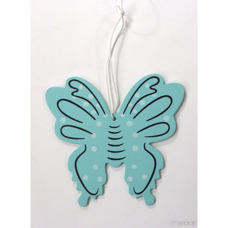 ZÁVĚS MOTÝL 12x11cm*MIX BAREV