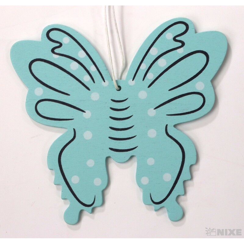 ZÁVĚS MOTÝL 12x11cm*MIX BAREV