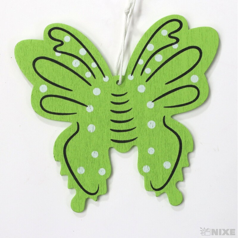 ZÁVĚS MOTÝL 12x11cm*MIX BAREV