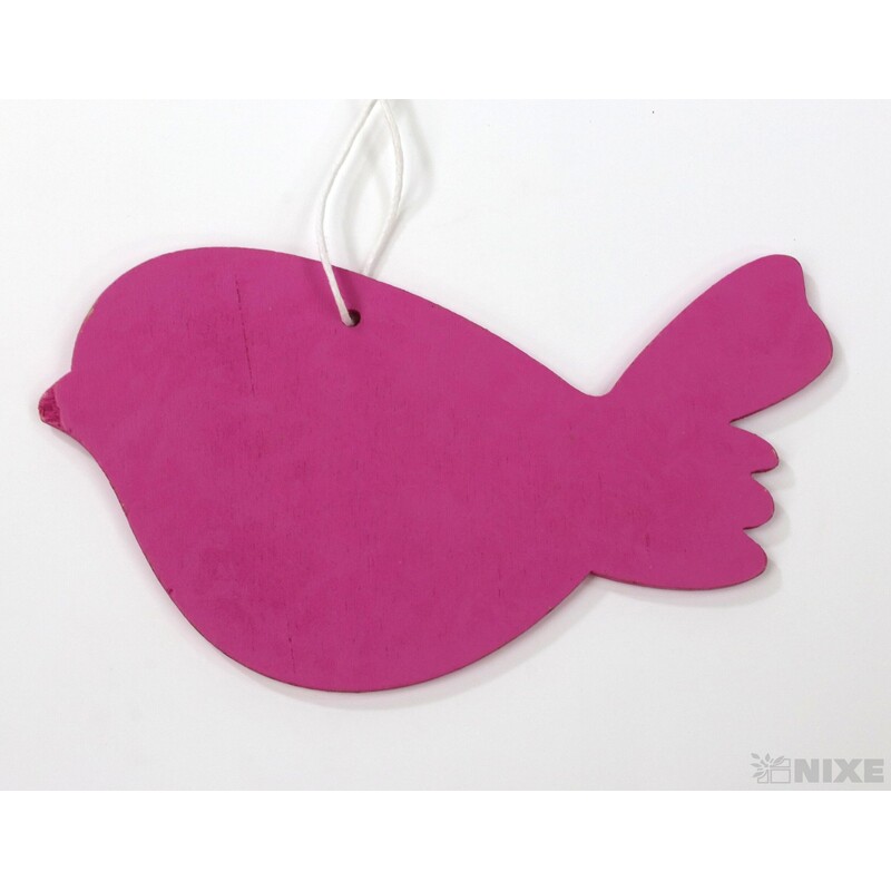 ZÁVĚS PTÁČEK 13x7cm*MIX BAREV