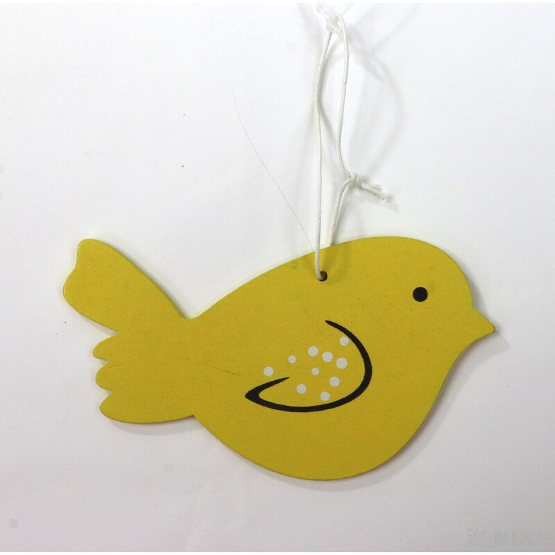 ZÁVĚS PTÁČEK 13x7cm*MIX BAREV