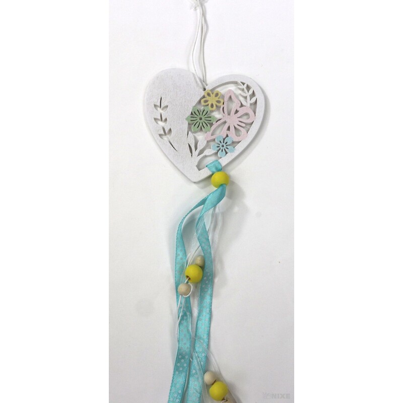 ZÁVĚS SRDCE 10x9cm*