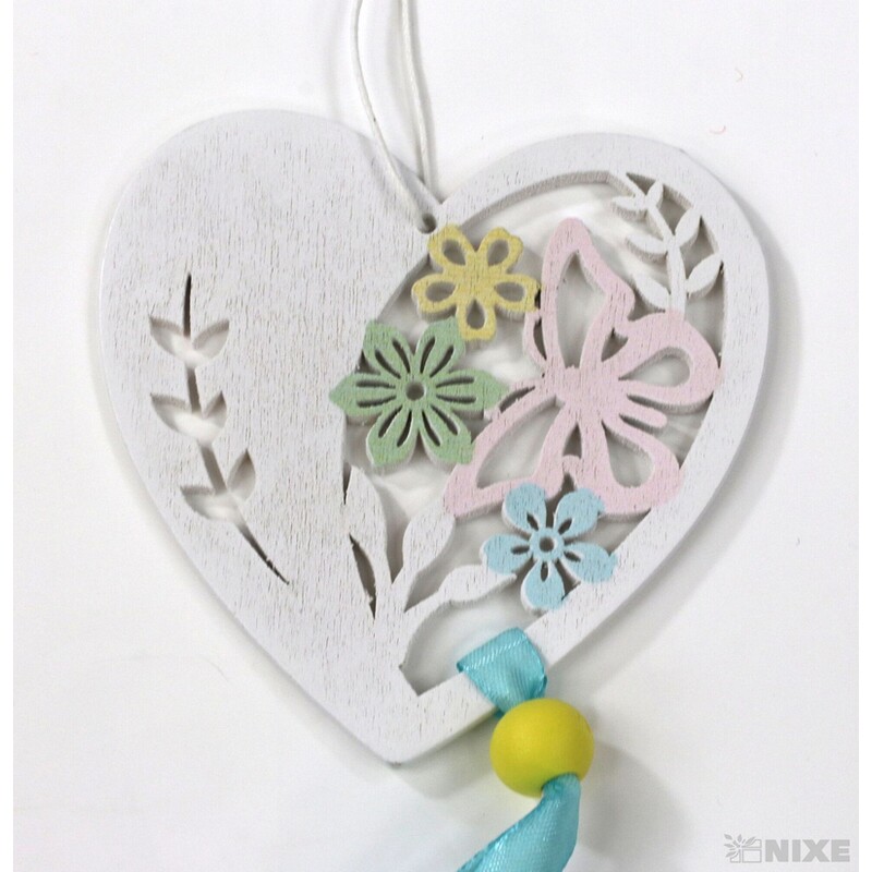 ZÁVĚS SRDCE 10x9cm*