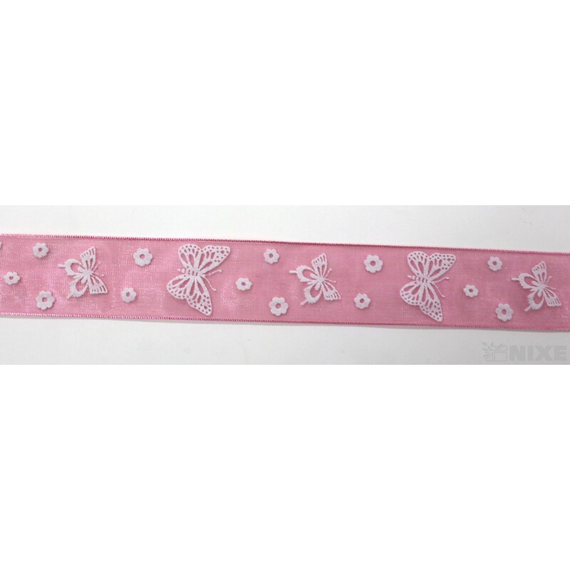 FARFALLA 2496 25mmx20m*RŮŽOVÁ 325