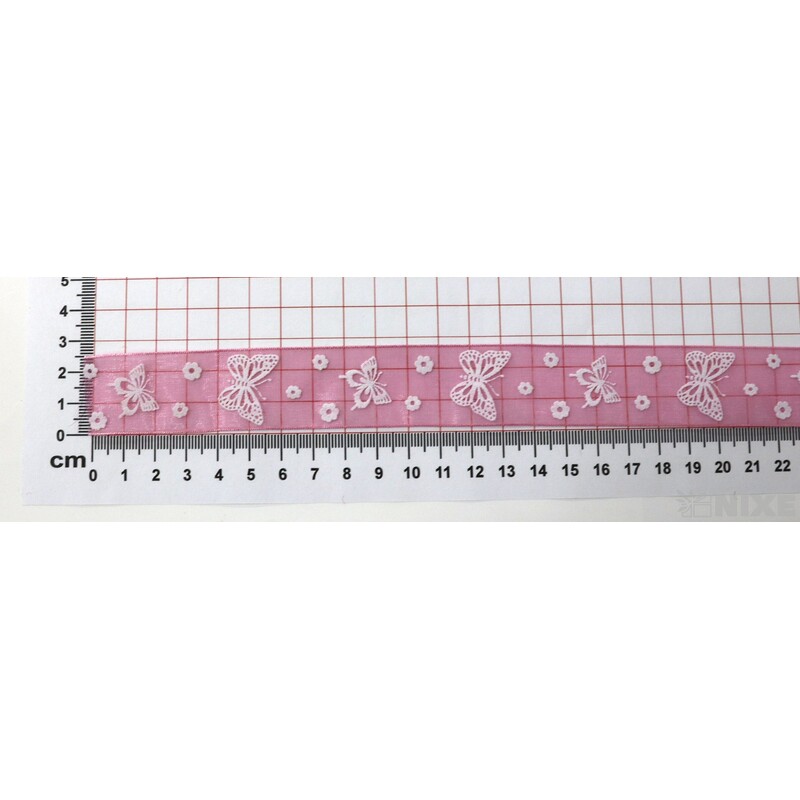 FARFALLA 2496 25mmx20m*RŮŽOVÁ 325