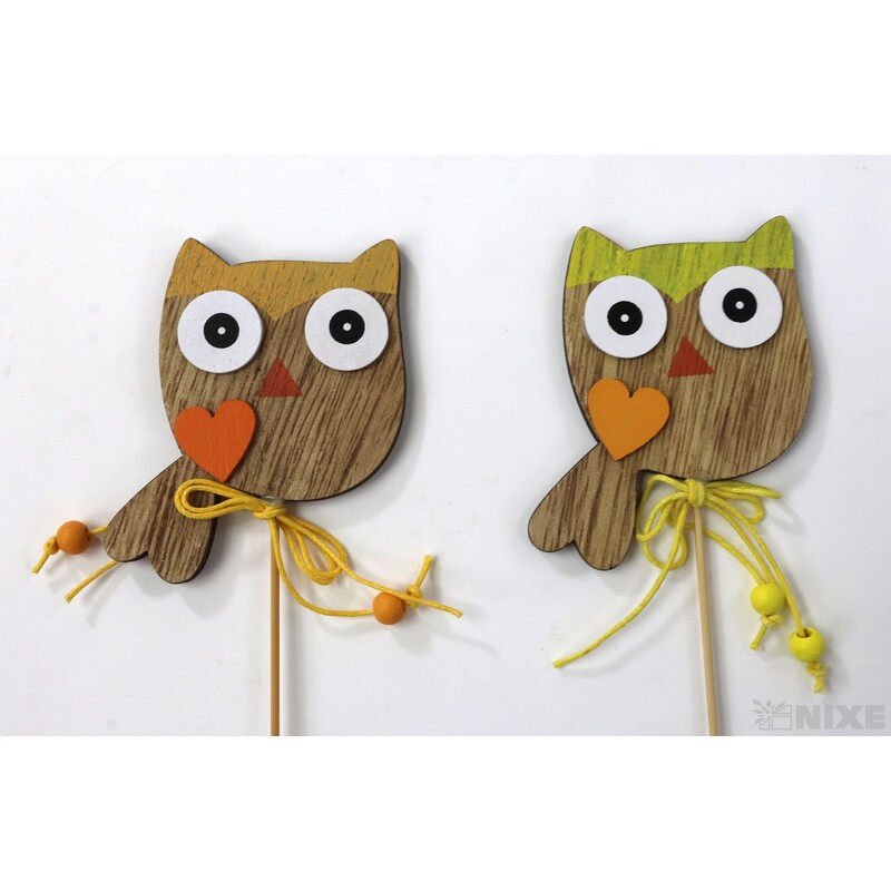 ZÁPICH SOVA 6,5x26cm 8ks V+