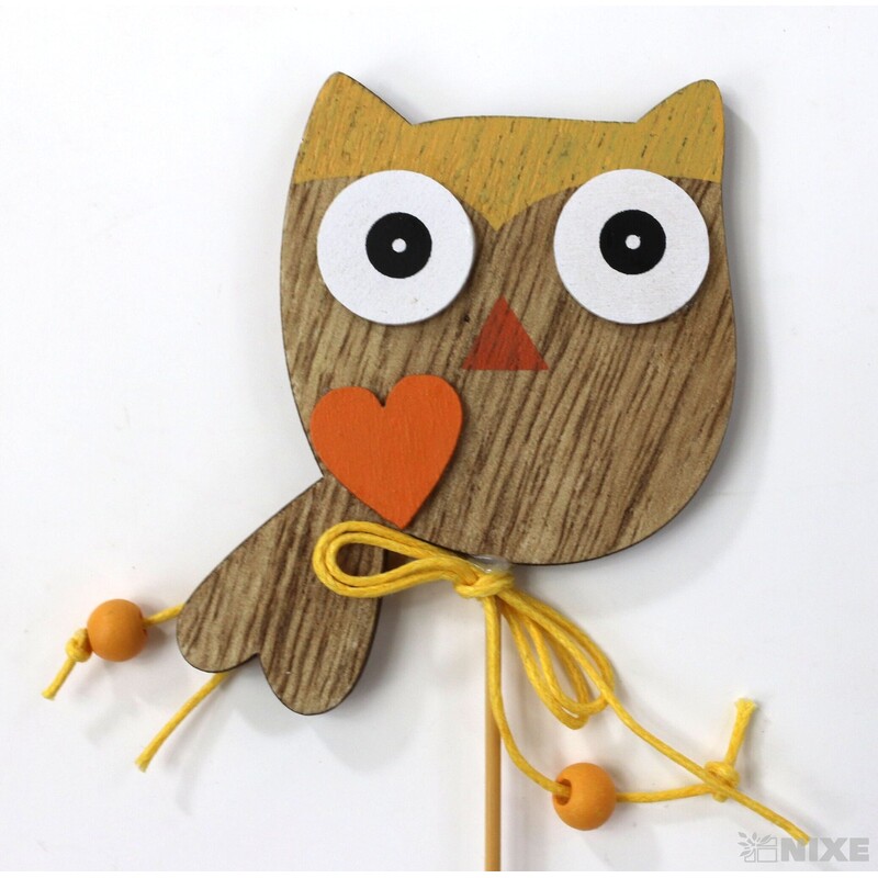 ZÁPICH SOVA 6,5x26cm 8ks V+