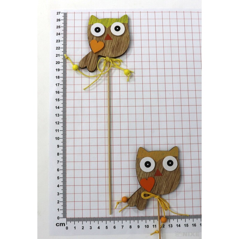 ZÁPICH SOVA 6,5x26cm 8ks V+