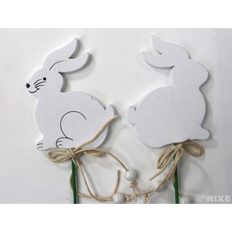 ZÁPICH ZAJÍC 7x27cm 12ks*BÍLÁ