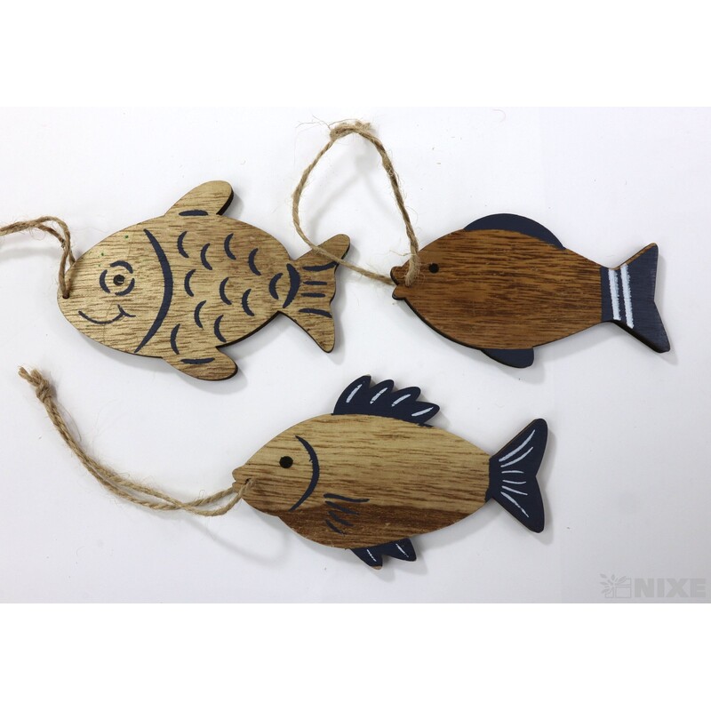 ZÁVĚS RYBA MIX 10cm 6ks*