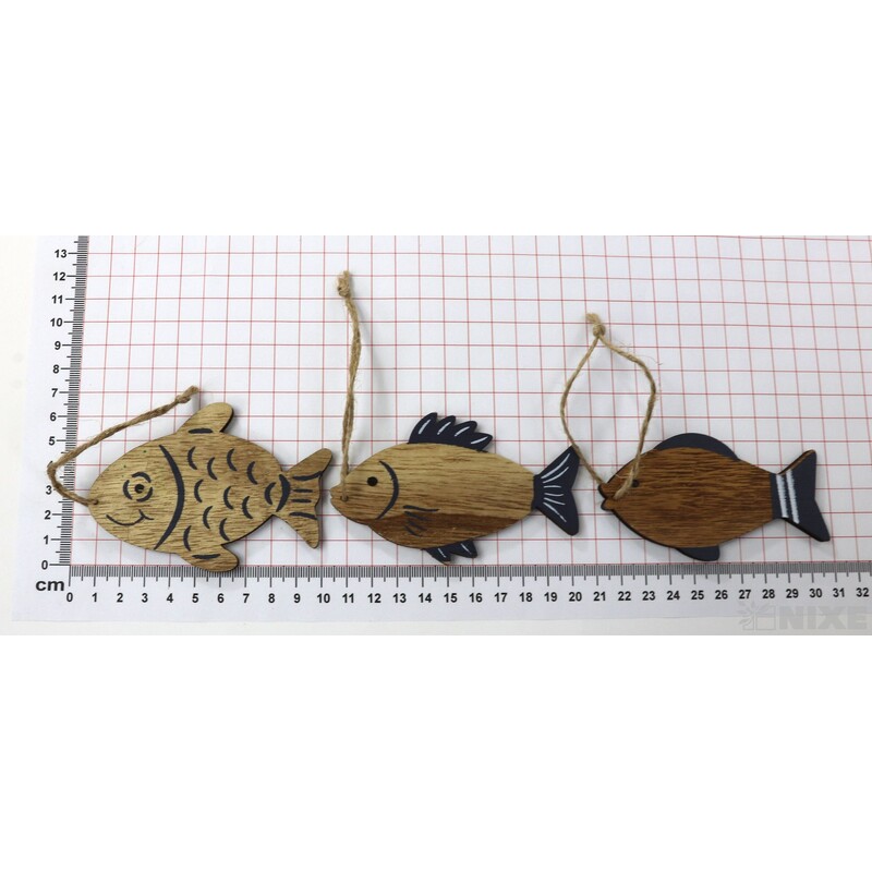 ZÁVĚS RYBA MIX 10cm 6ks*
