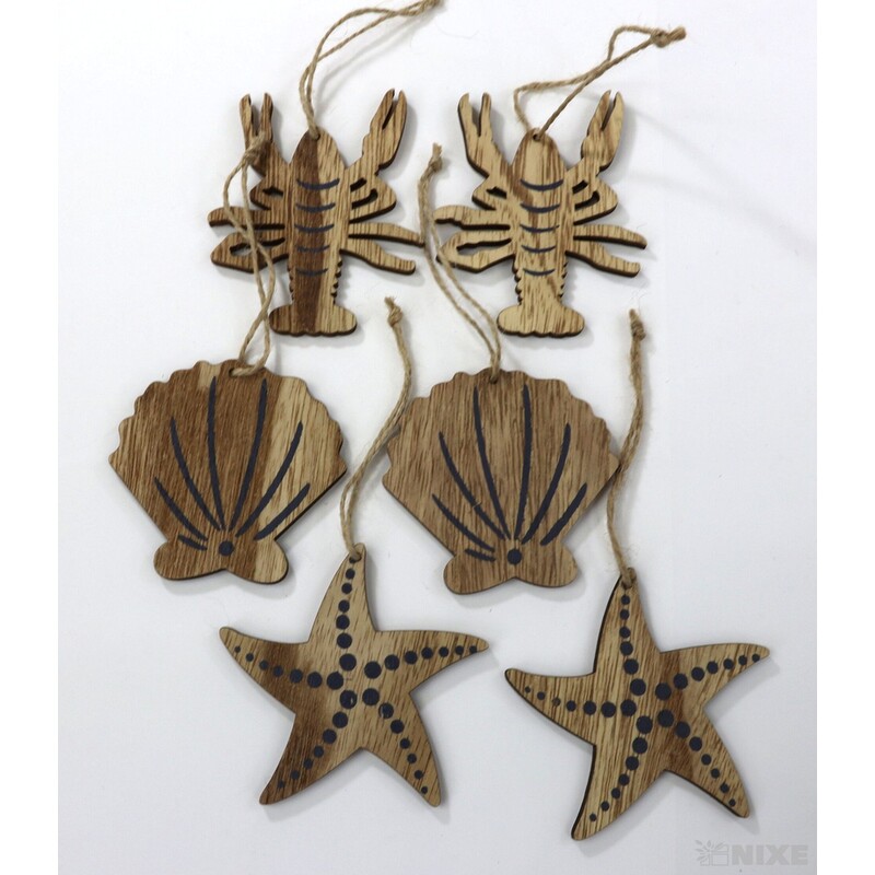 ZÁVĚS MOŘE MIX 9cm 6ks*