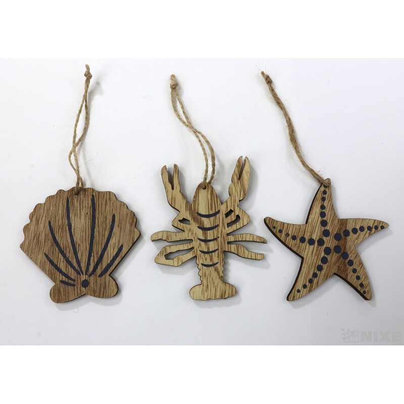 ZÁVĚS MOŘE MIX 9cm 6ks*