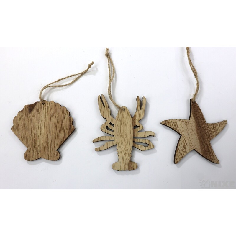 ZÁVĚS MOŘE MIX 9cm 6ks*