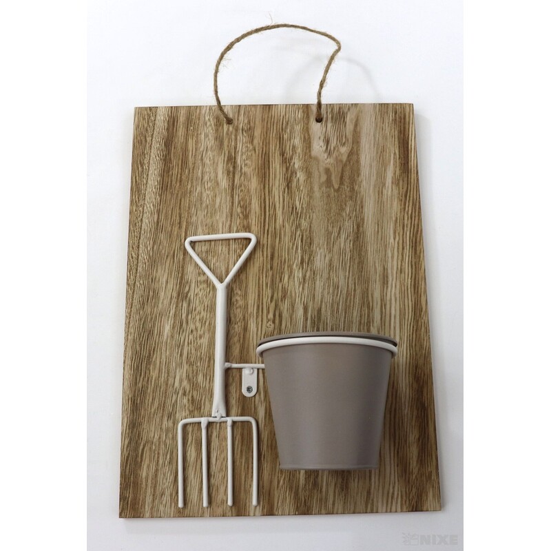 ZÁVĚS DŘEVO NÁŘADÍ 35cm*HNĚDÁ