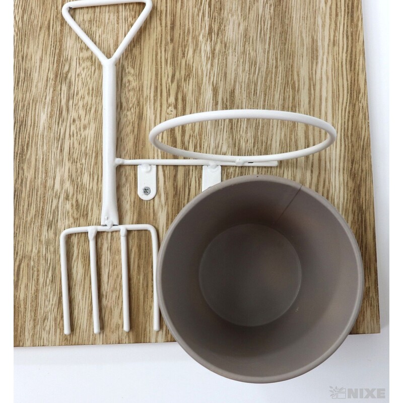 ZÁVĚS DŘEVO NÁŘADÍ 35cm*HNĚDÁ