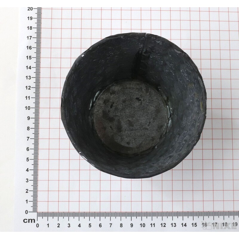 PLECHOVÝ OBAL 11x10cm*ČERNÁ