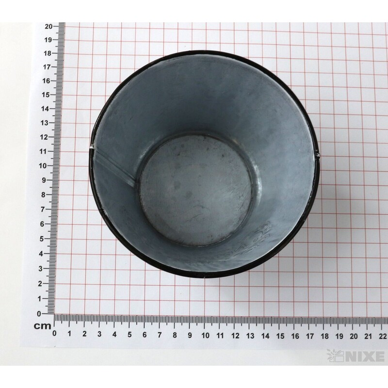 PLECHOVÝ OBAL 12x10cm*BÍLÁ