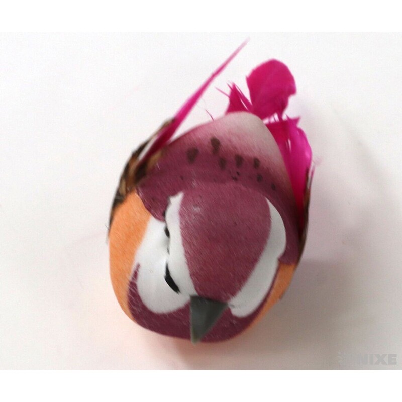 PTÁČEK KLIPS 7,5cm 12ks*MIX BAREV