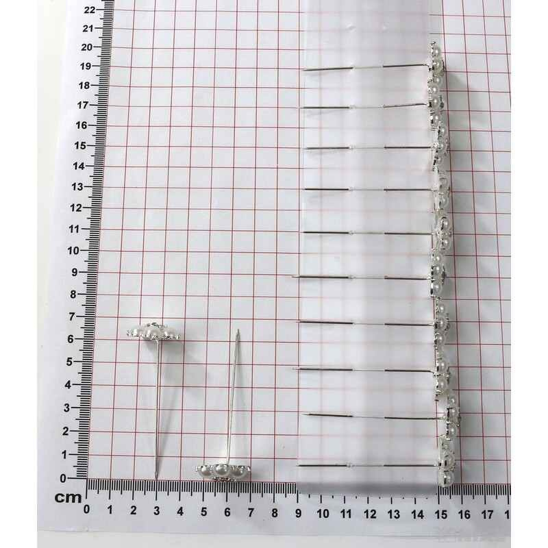 ŠPENDLÍK PL SVATEBNÍ 20mmx7cm 12ks