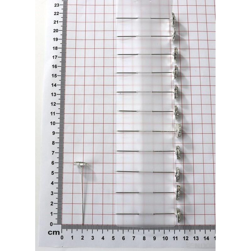 ŠPENDLÍK PL SVATEBNÍ 15mmx6cm 12ks