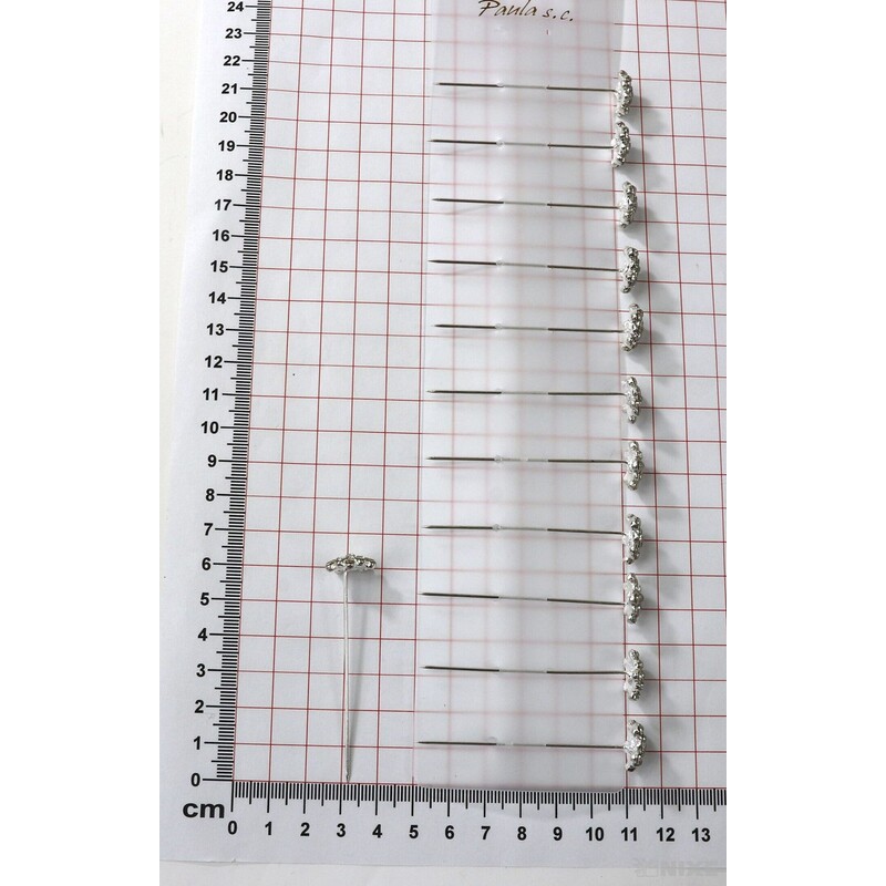 ŠPENDLÍK PL SVATEBNÍ 15mmx6cm 12ks