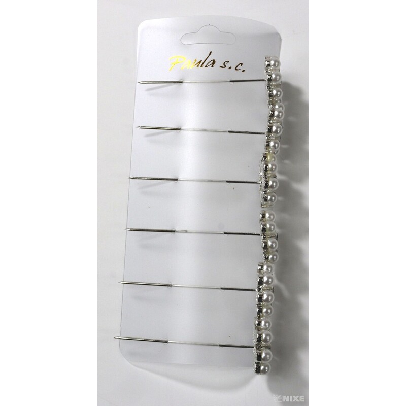 ŠPENDLÍK PL SVATEBNÍ 20mmx5cm 6ks