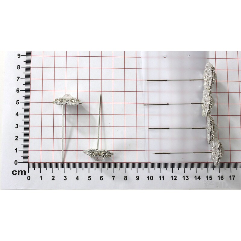 ŠPENDLÍK PL SVATEBNÍ 20mmx6cm 6ks