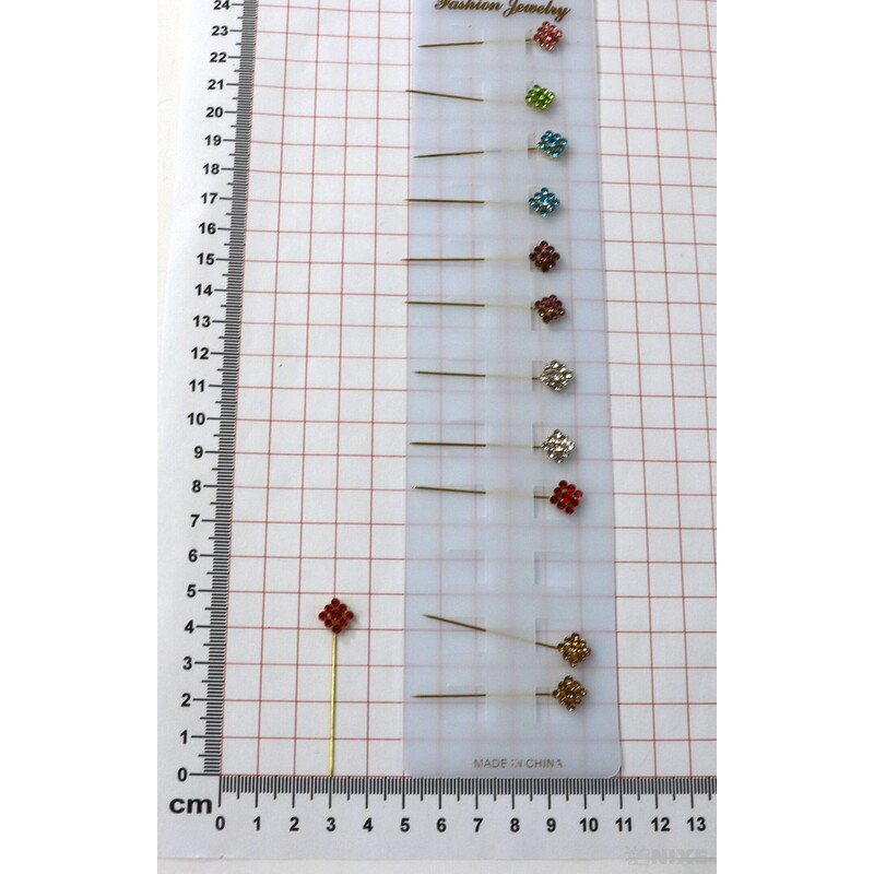 ŠPENDLÍK PL SVATEBNÍ 20mmx6cm 12ks