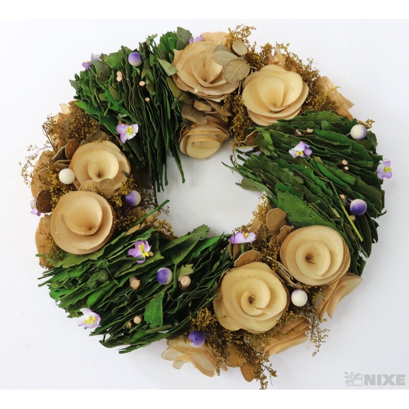 VĚNEC ZDOBENÝ 27cm*