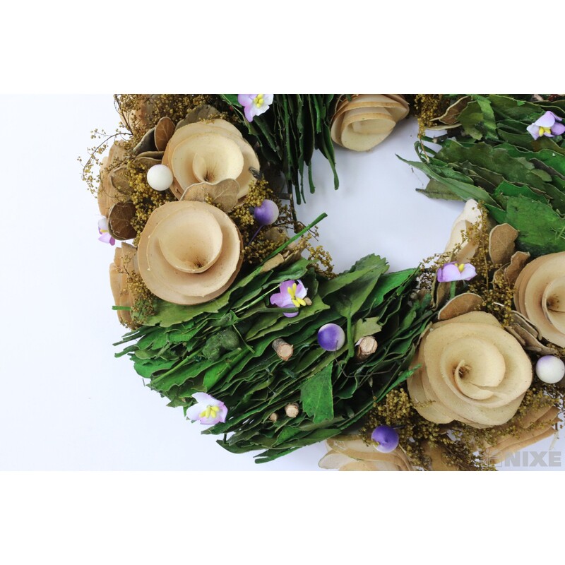 VĚNEC ZDOBENÝ 27cm*