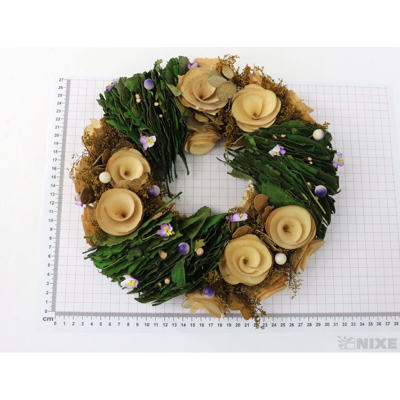 VĚNEC ZDOBENÝ 27cm*