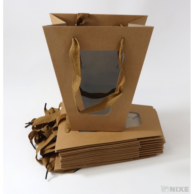 TAŠKA P 18x20x10cm*PŘÍRODNÍ